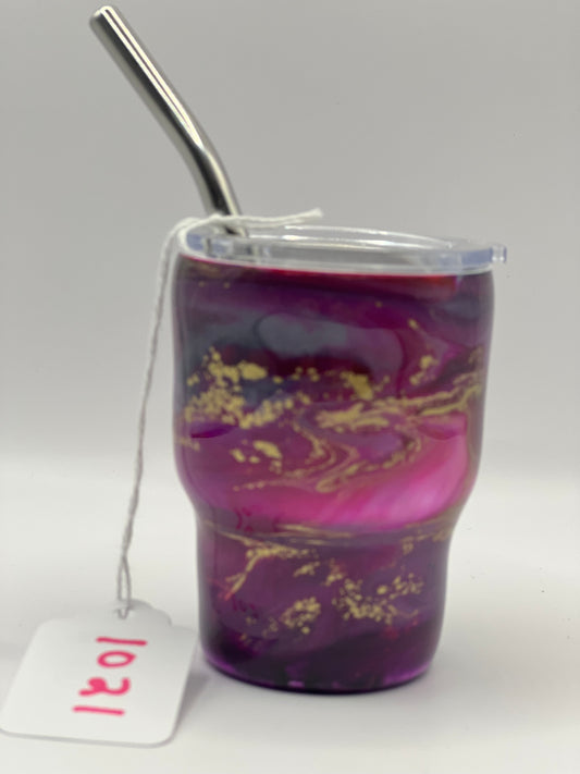 Mystic Purple 3oz Mini Shot Glass Tumbler